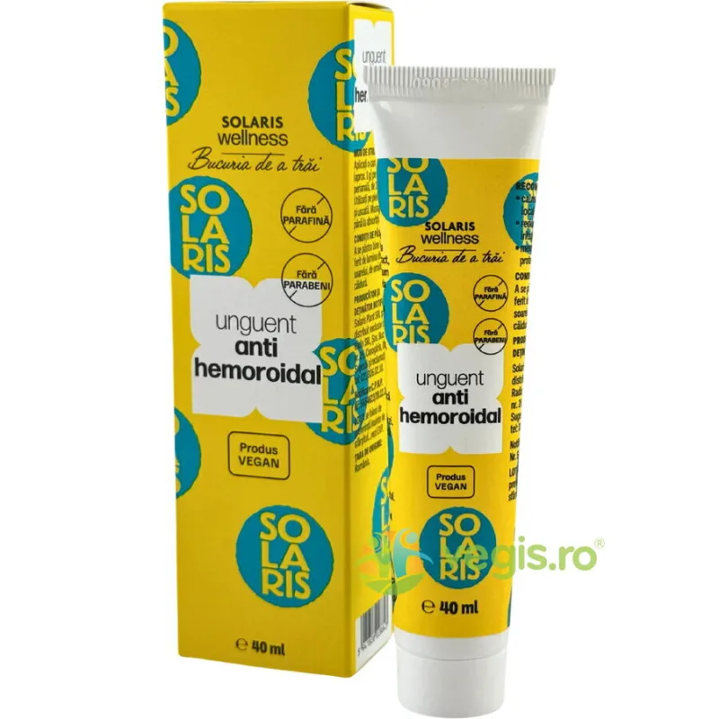 Unguent Antihemoroidal 40ml SOLARIS — preț și oferte