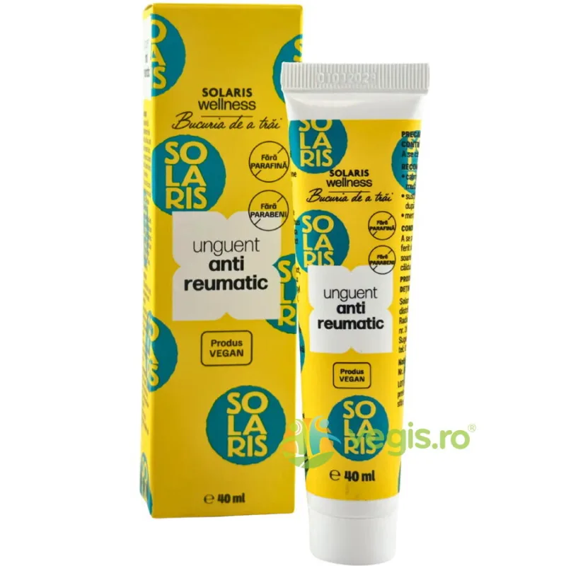 Unguent Antireumatic 40ml SOLARIS — preț și oferte