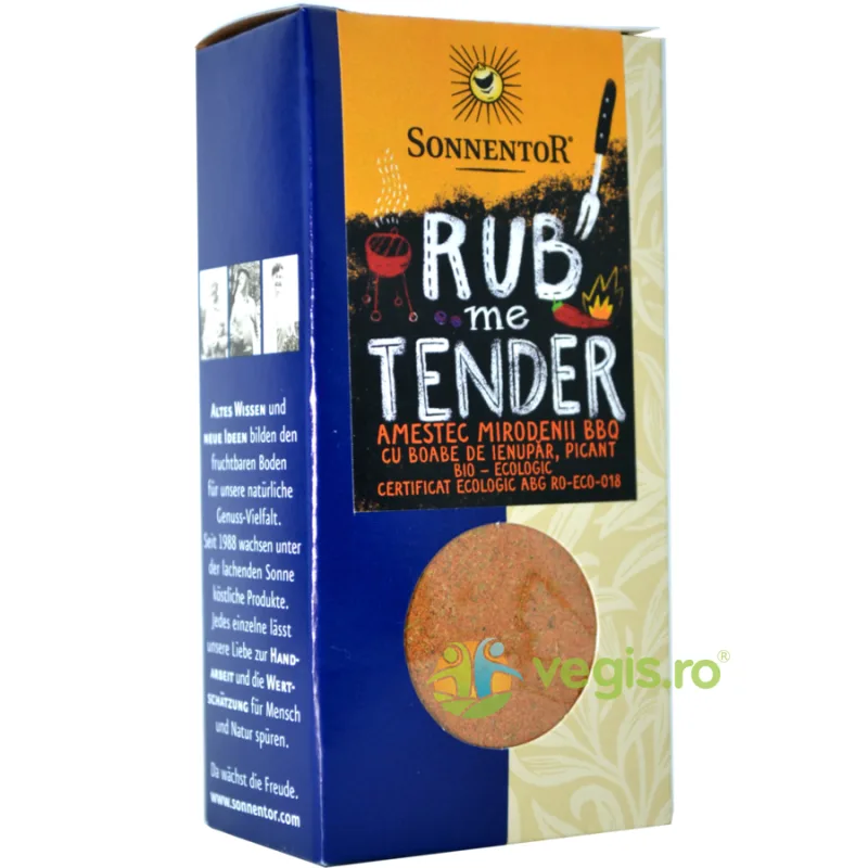 Amestec de Condimente pentru Gratar - Rub Me Tender Ecologic/Bio 60g SONNENTOR — preț și oferte