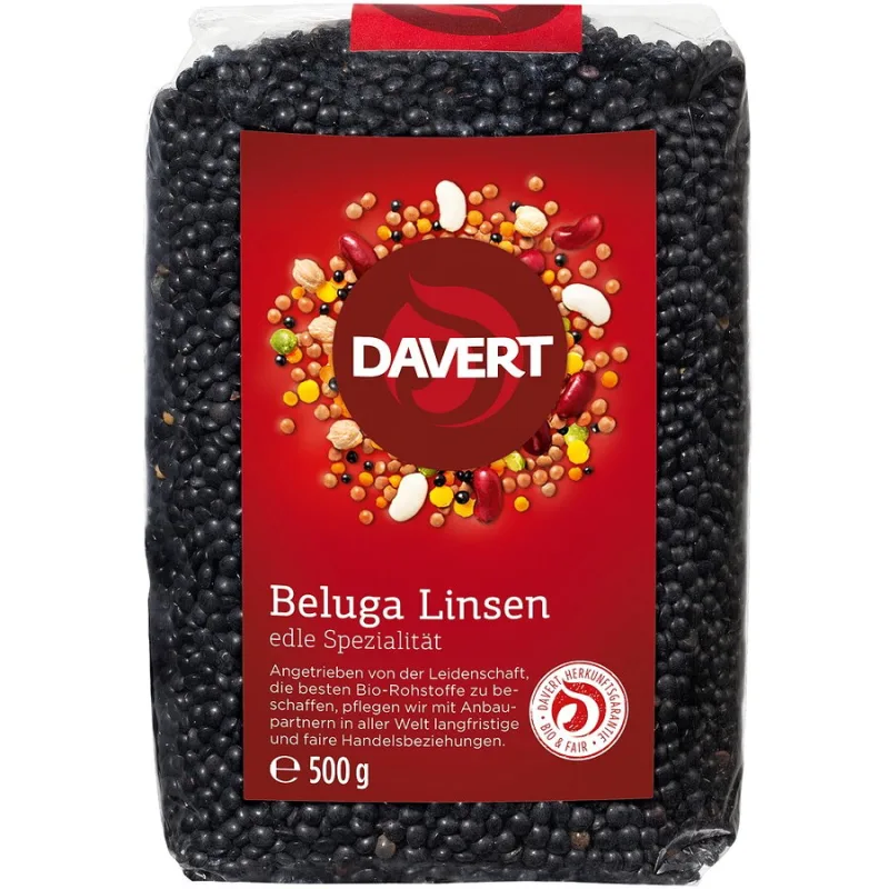 Linte Neagra Beluga Ecologica/Bio 500g DAVERT — preț și oferte