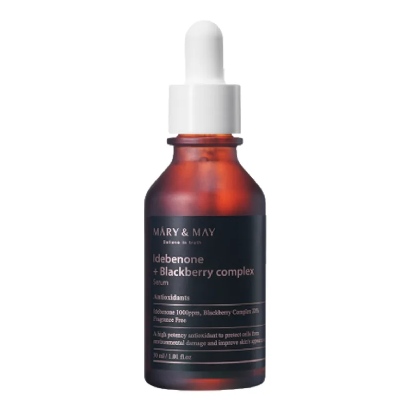 Serum cu complex Idebenone + mure, 30ml, Mary and May — preț și oferte