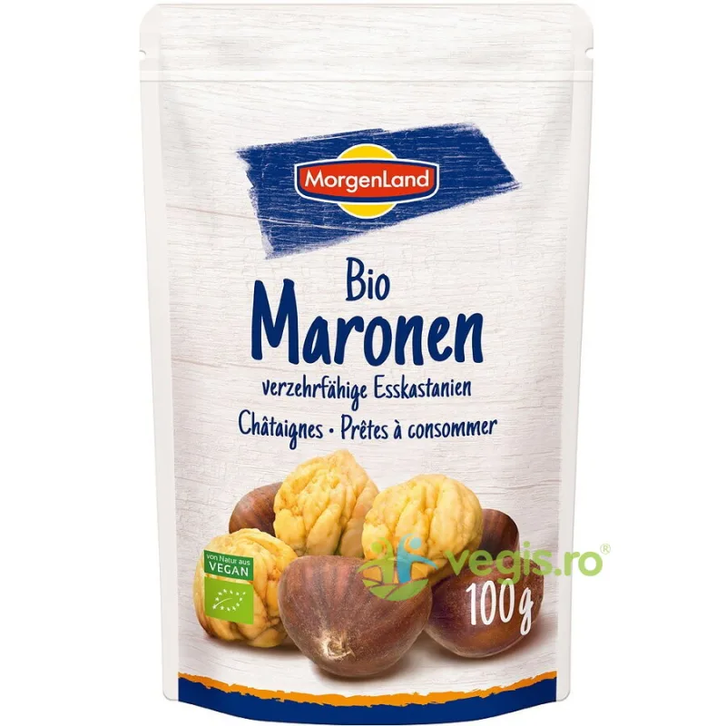 Castane Coapte Ecologice/Bio 100g MORGENLAND — preț și oferte