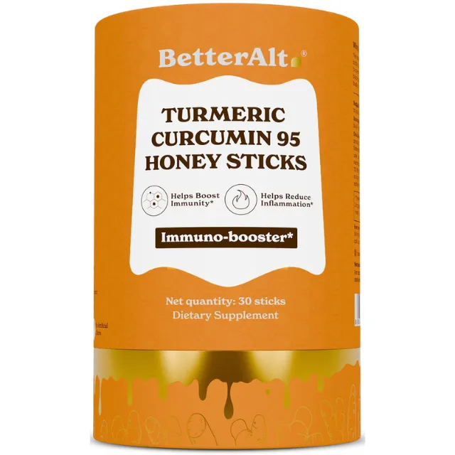Turmeric si Miere 30 pliculete BETTER&nbsp;ALT — preț și oferte