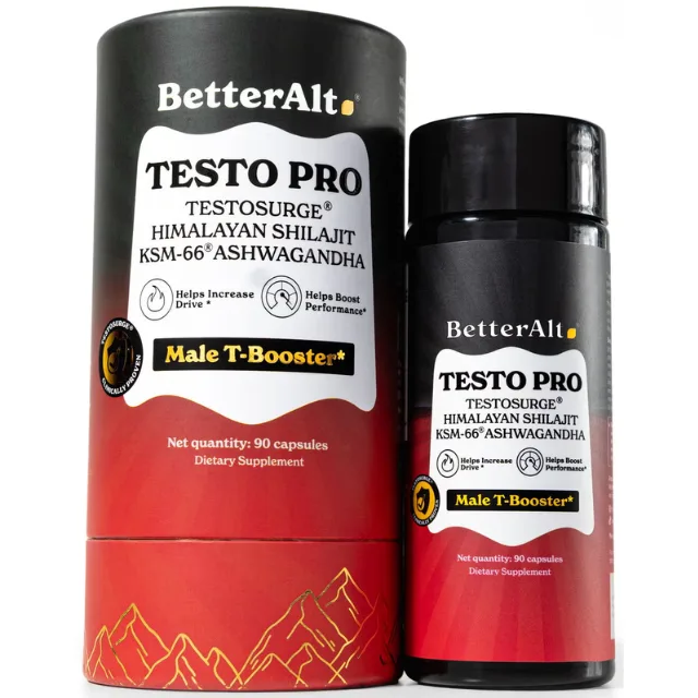 Formula cu Shilajit si Ashwagandha pentru Stimularea Productiei de Testosteron 90cps BETTER&nbsp;ALT — preț și oferte