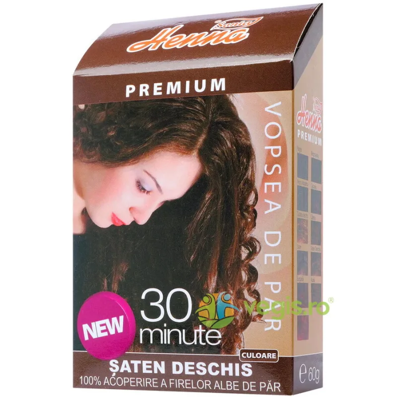 Vopsea de Par Henna Sonia Premium Saten Deschis 60g KIAN COSMETICS — preț și oferte
