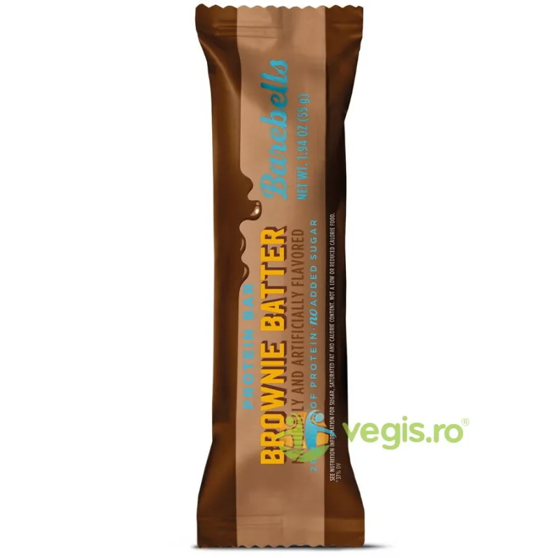 Baton Proteic cu Aroma de Crema de Brownie 55g BAREBELLS — preț și oferte