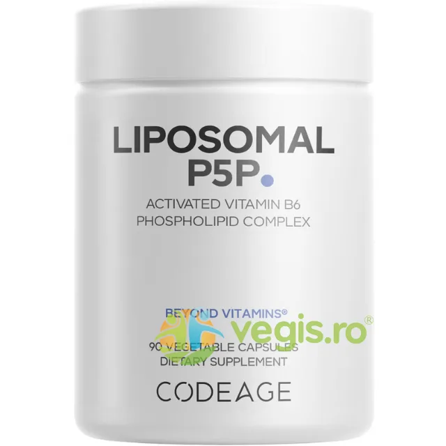 Vitamina B6 Lipozomala Piridoxal-5-Fosfat 90cps CODEAGE — preț și oferte