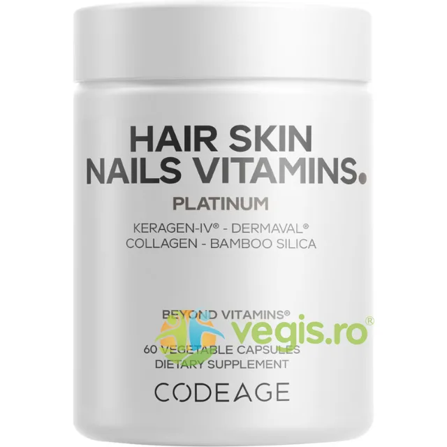 Vitamine pentru Par, Piele si Unghii 60cps CODEAGE — preț și oferte