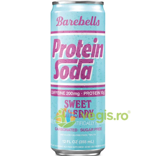 Bautura Proteica Carbogazoasa cu Aroma de Cirese 355ml BAREBELLS — preț și oferte