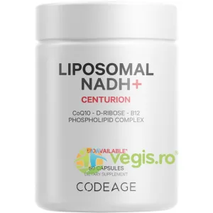 Liposomal NADH+, CoQ10, B12 si D-Riboza Suport Avansat pentru Energie Celulara 60cps