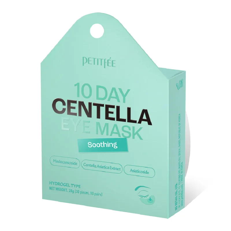 Plasturi de hidrogel pentru ochi cu centella, 20 bucati, Petitfee — preț și oferte