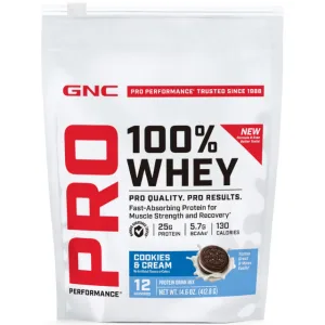 Proteina din Zer cu Aroma de Biscuiti si Crema Testata Antidoping Pro Performance 411.6g
