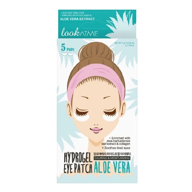 Plasturi de hidrogel cu aloe, 5 perechi, Look At Me — preț și oferte