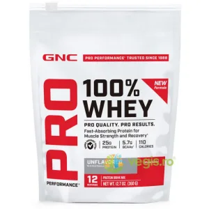 Proteina din Zer fara Aroma Testata Antidoping Pro Performance 360g