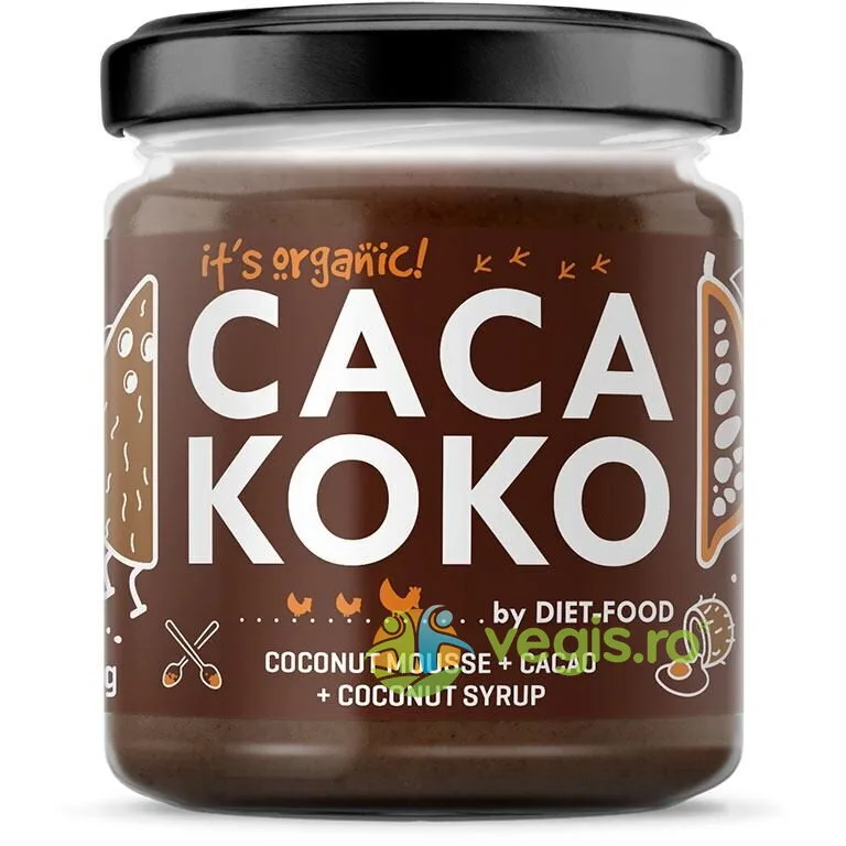 Crema de Cocos cu Cacao Ecologica/Bio 200g — preț și oferte