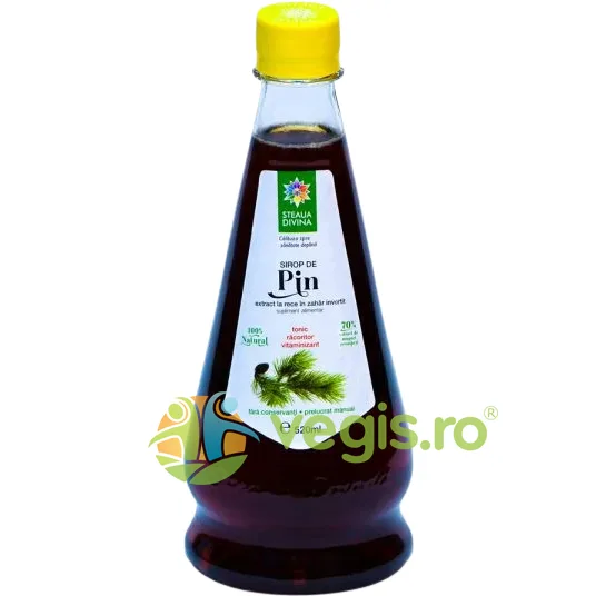 Sirop Muguri de Pin Presat la Rece 520ml STEAUA DIVINA — preț și oferte