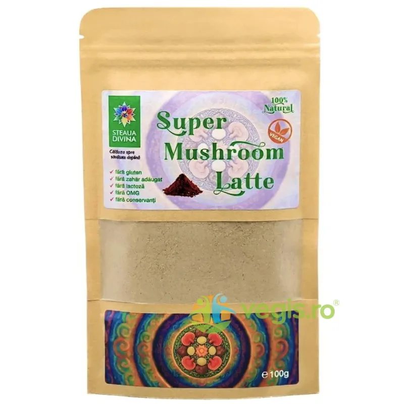 Super Mushroom Latte 100g STEAUA DIVINA — preț și oferte