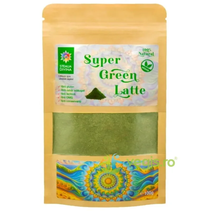 Super Green Latte 100g STEAUA DIVINA — preț și oferte