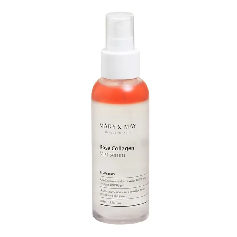 Serum tip spray cu colagen si extract de trandafir, 100ml, Mary and May — preț și oferte