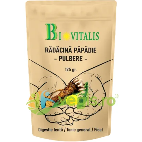 Papadie Radacina Pulbere 125g BIOVITALIS — preț și oferte