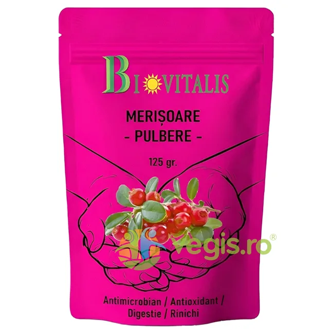 Merisoare Pulbere 125g BIOVITALIS — preț și oferte