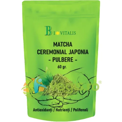 Matcha Pulbere 60g BIOVITALIS — preț și oferte