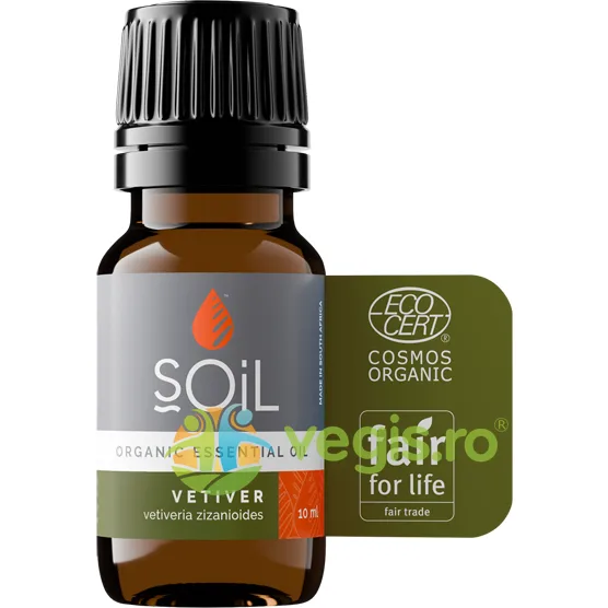 Ulei Esential Vetiver Ecologic/Bio 10ml SOiL — preț și oferte