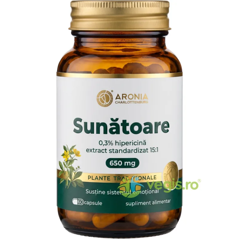 Sunatoare 650mg 60cps ARONIA CHARLOTTENBURG — preț și oferte