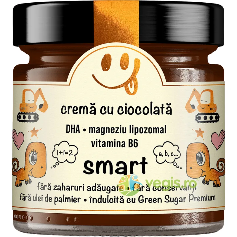 Crema cu Ciocolata Smart fara Zahar Adaugat Secretele Evei 250g — preț și oferte