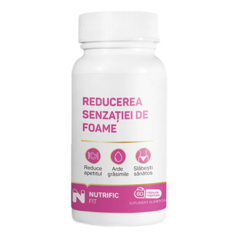 Reducerea senzatiei de foame, 60 capsule vegetale, Nutrific — preț și oferte