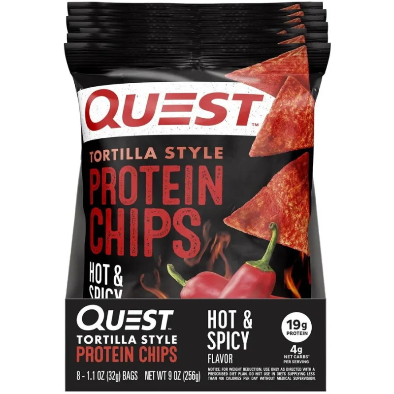 Chips-uri Proteice cu Aroma Picanta 32g QUEST NUTRITION — preț și oferte