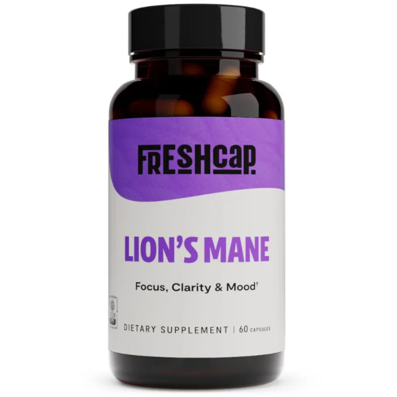 Ciuperca Coama Leului pentru Claritate Mentala, Focus si Sustinere Cognitiva 1000mg 60cps FRESHCAP — preț și oferte