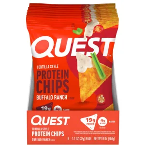 Chips-uri Proteice cu Aroma de Buffalo Ranch 32g