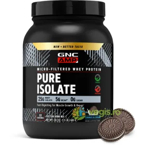 Proteina Izolata din Zer cu Aroma de Biscuiti cu Crema 682g