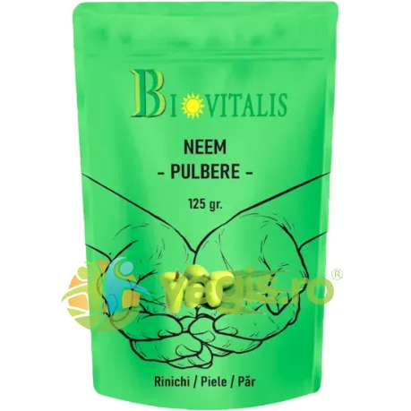 Neem Pulbere 125g BIOVITALIS — preț și oferte