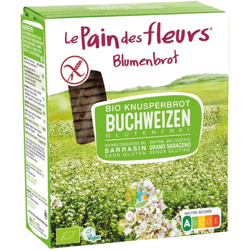 Paine Crocanta cu Hrisca fara Gluten Ecologica/Bio 150g BLUMENBROT — preț și oferte