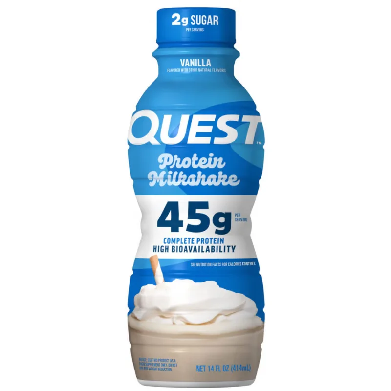 Milkshake Proteic cu Aroma de Vanilie 414ml QUEST NUTRITION — preț și oferte