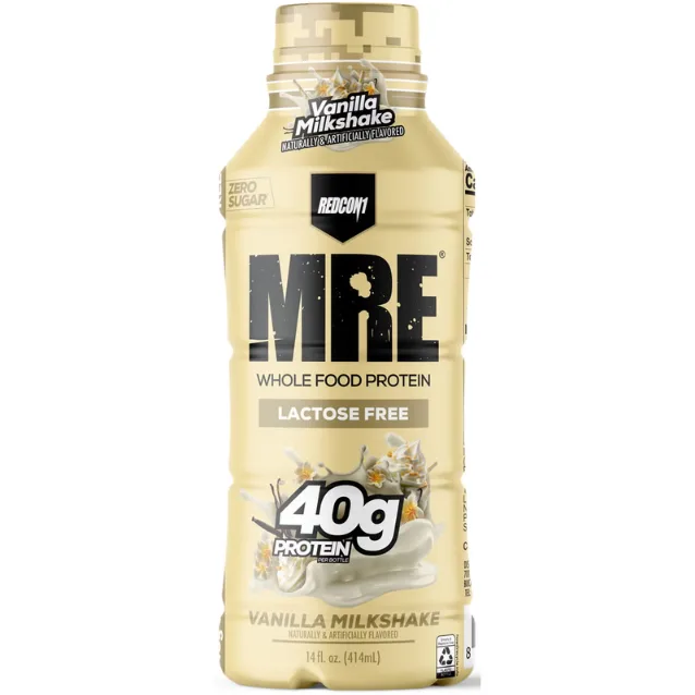 Shake Proteic din Alimente Integrale RTD cu Aroma de Milkshake de Vanilie 414ml REDCON SUPPLEMENTS — preț și oferte