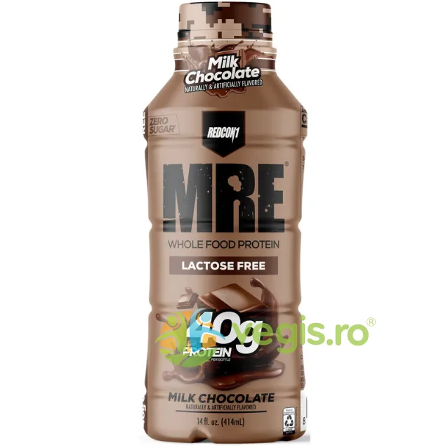 Shake Proteic din Alimente Integrale RTD cu Aroma de Ciocolata cu Lapte 414ml REDCON SUPPLEMENTS — preț și oferte