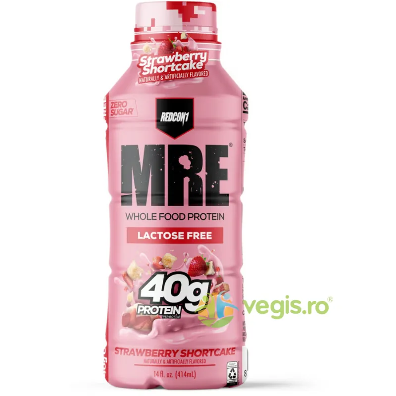 Shake Proteic cu Aroma de Capsuni 414ml REDCON SUPPLEMENTS — preț și oferte