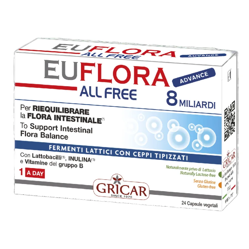 Euflora Advance All Free, 24 capsule, Gricar DB PHARMA — preț și oferte