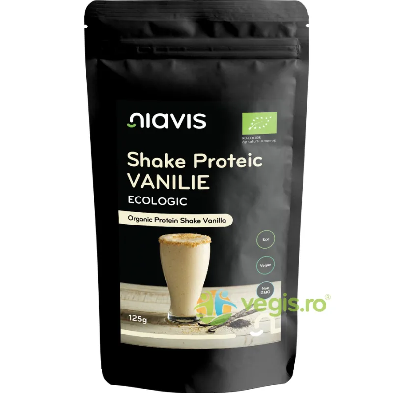 Shake Proteic cu Vanilie Ecologic/Bio 125g NIAVIS — preț și oferte
