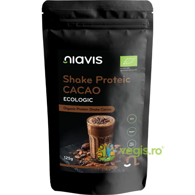 Shake Proteic cu Cacao Ecologic/Bio 125g NIAVIS — preț și oferte
