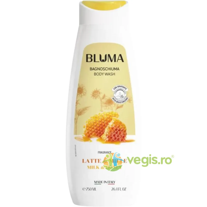 Gel de Dus Cremos cu Parfum de Lapte si Miere 750ml BLUMA — preț și oferte