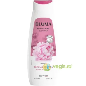 Gel de Dus Cremos cu Parfum de Trandafir si Bujor 750ml