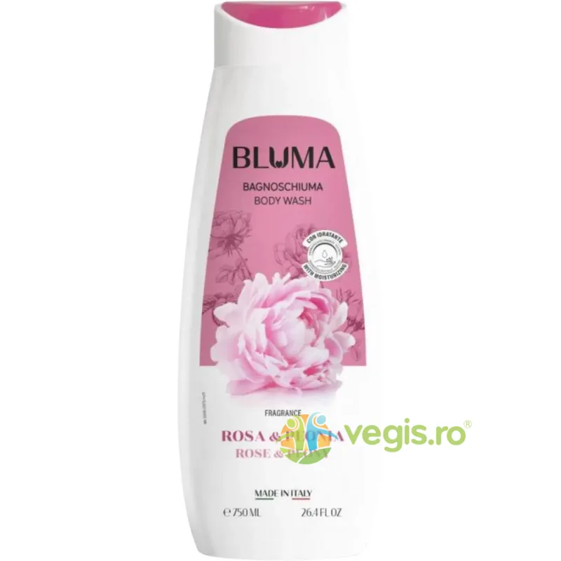 Gel de Dus Cremos cu Parfum de Trandafir si Bujor 750ml BLUMA — preț și oferte