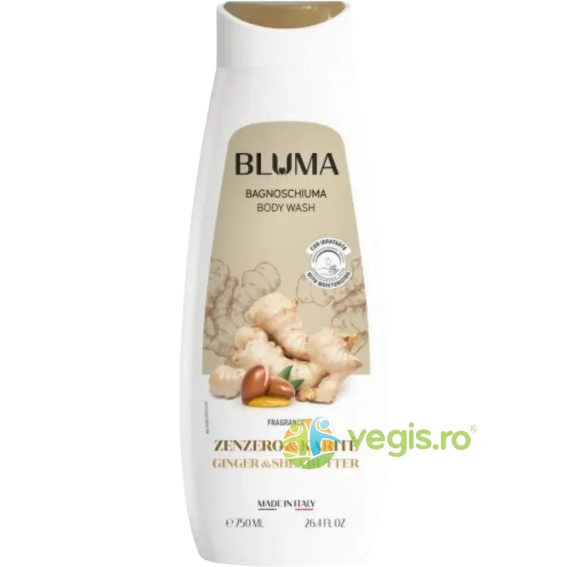 Gel de Dus Cremos cu Parfum de Ghimbir si Unt de Shea 750ml BLUMA — preț și oferte