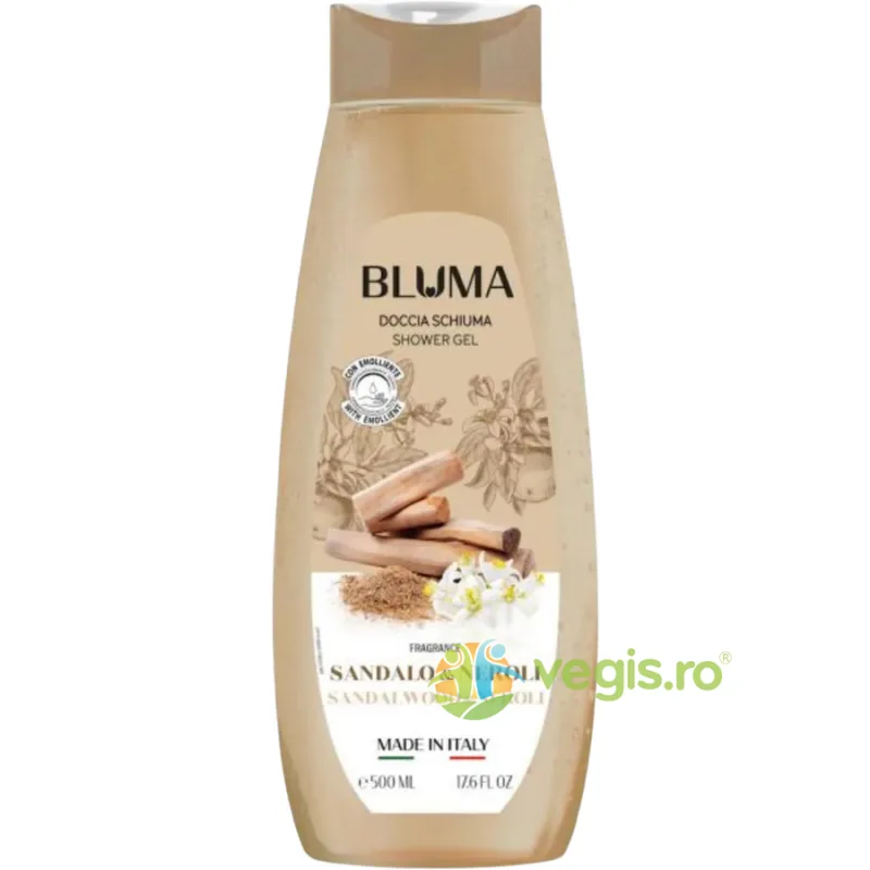 Gel de Dus Cremos cu Parfum de Lemn de Santal si Neroli 500ml BLUMA — preț și oferte