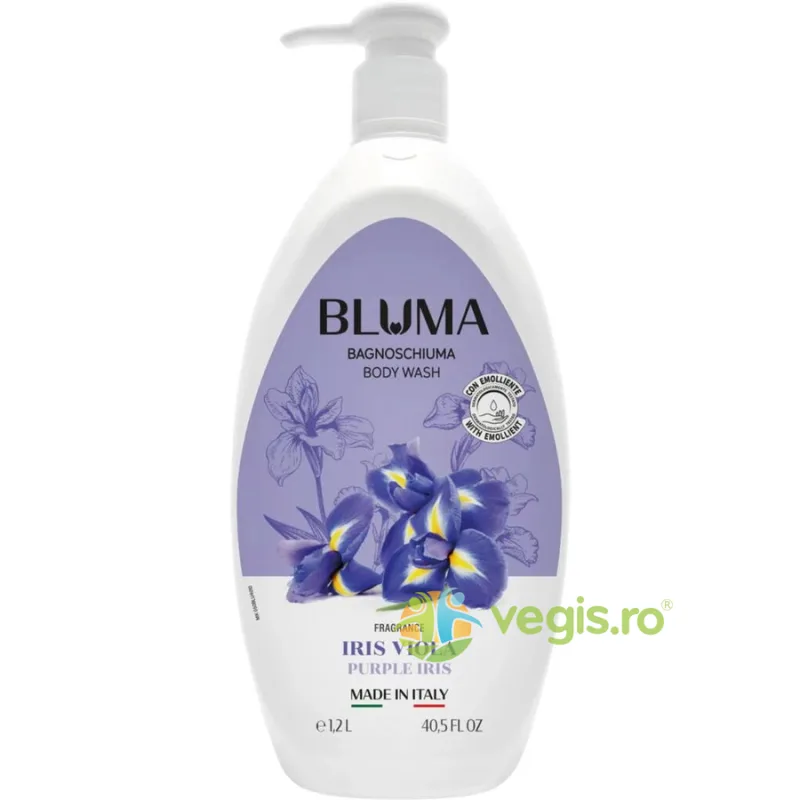 Gel de Dus Cremos cu Parfum de Iris Violet 1.2L BLUMA — preț și oferte