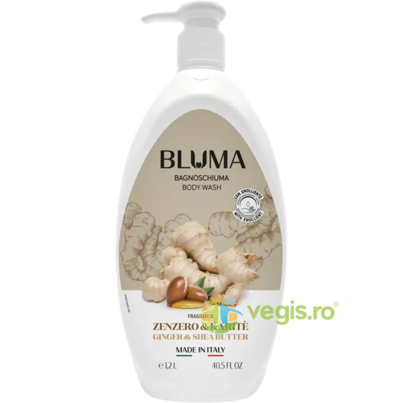 Gel de Dus Cremos cu Parfum de Ghimbir si Unt de Shea 1.2L BLUMA — preț și oferte